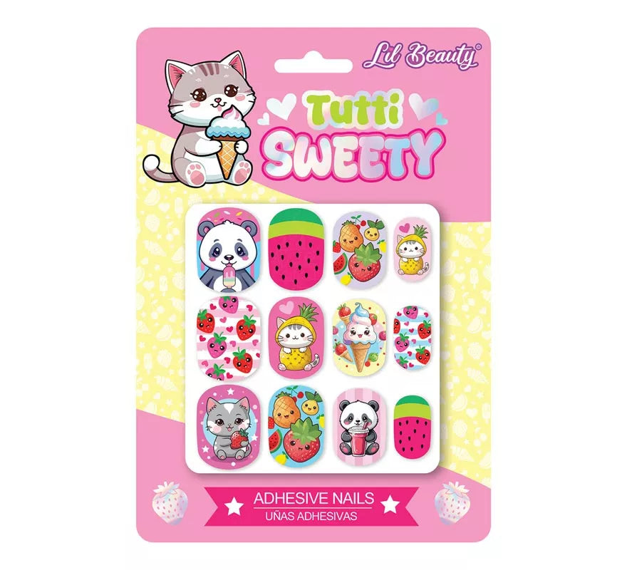 Pack de 12 Uñas Tutti Sweety para niña