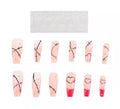 Pack de 13 Uñas Autoadhesivas Costuras
