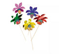 Pack de 144 Palmeras Tropicales Frutas con pincho de 15 cm