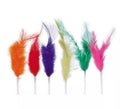 Pack de 144 Plumas Dobles Cocktail de 80 mm
