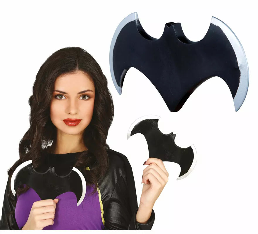 Translation missing: en.Pack de 2 Batarangs Negras de 20 cm