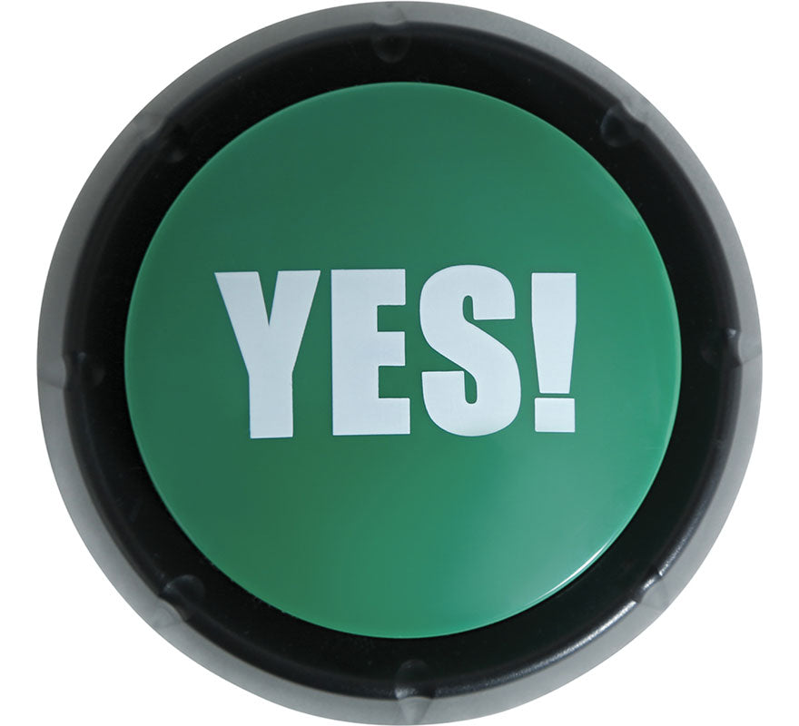 Pack de 2 Pulsadores 'Yes!' y 'No!'de 9 cm