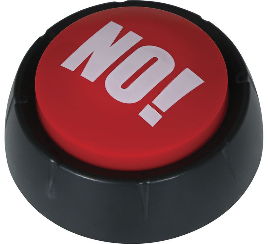 Pack de 2 Pulsadores 'Yes!' y 'No!'de 9 cm