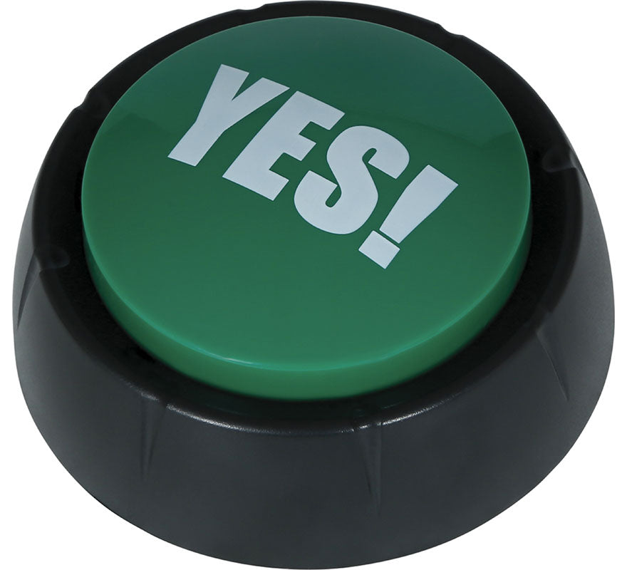 Pack de 2 Pulsadores 'Yes!' y 'No!'de 9 cm
