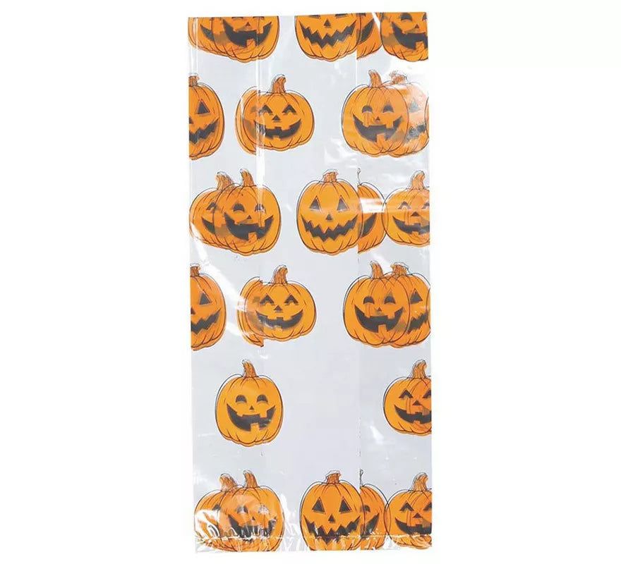 Pack de 20 Bolsas Caramelos Calabazas de 28X13 cm