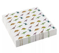 Pack de 20 Servilletas de Dinosaurios de Papel de 25x25 cm