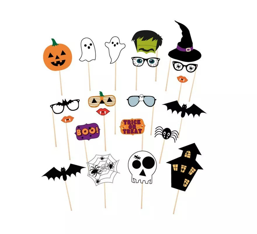 Translation missing: en.Pack de 22 Photocall Halloween