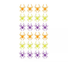 Pack of 24 small decorative spiders