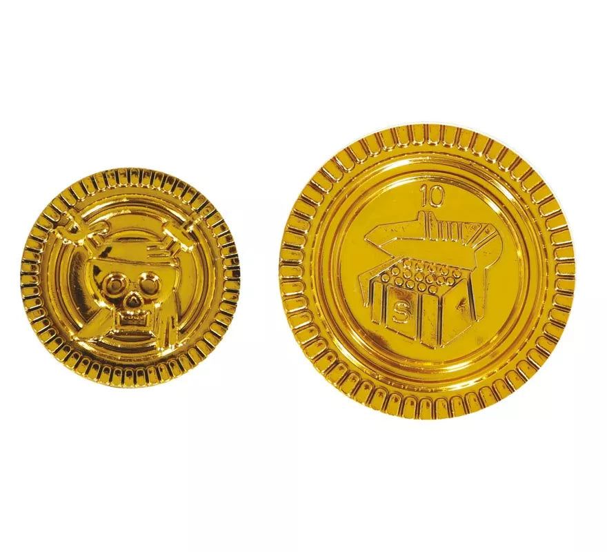 Pack de 25 Monedas Pirata