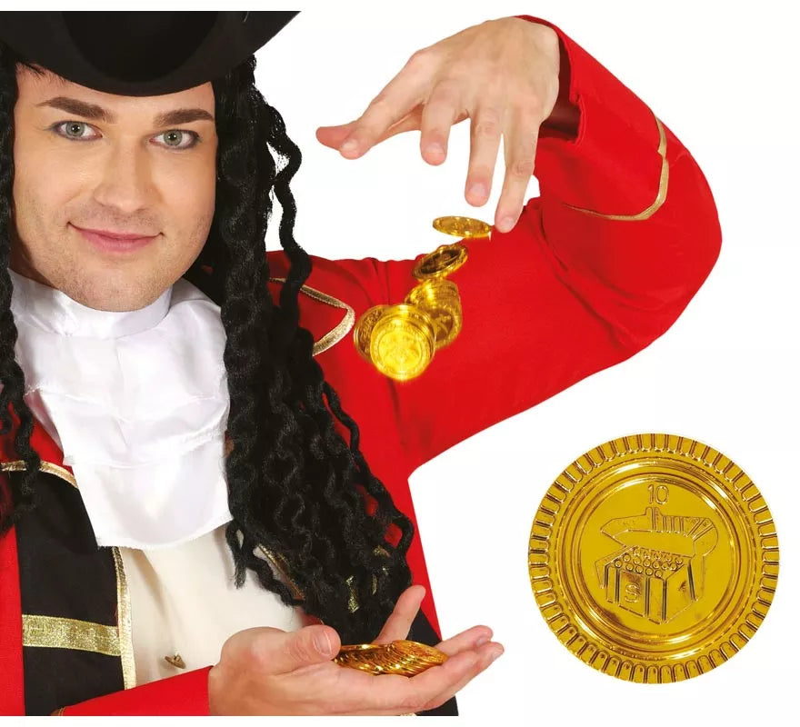 Pack de 25 Monedas Pirata