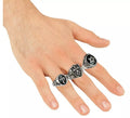 Pack de 3 Anillos Góticos surtidos