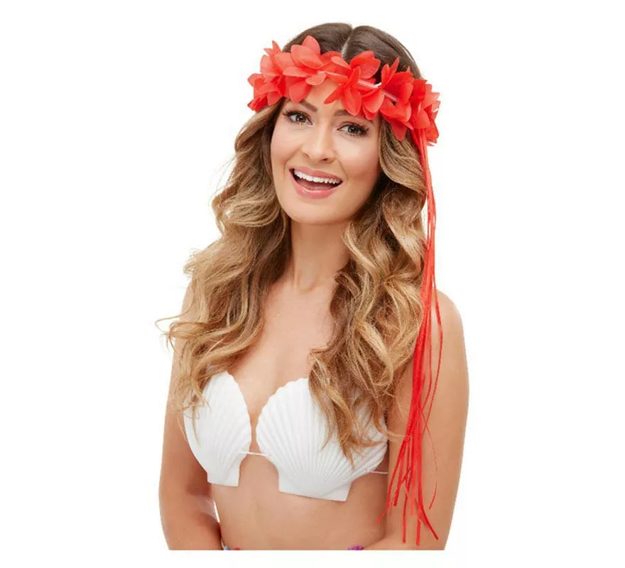 Pack de 3 Diademas Hawaianas Tropicales con colores surtidos
