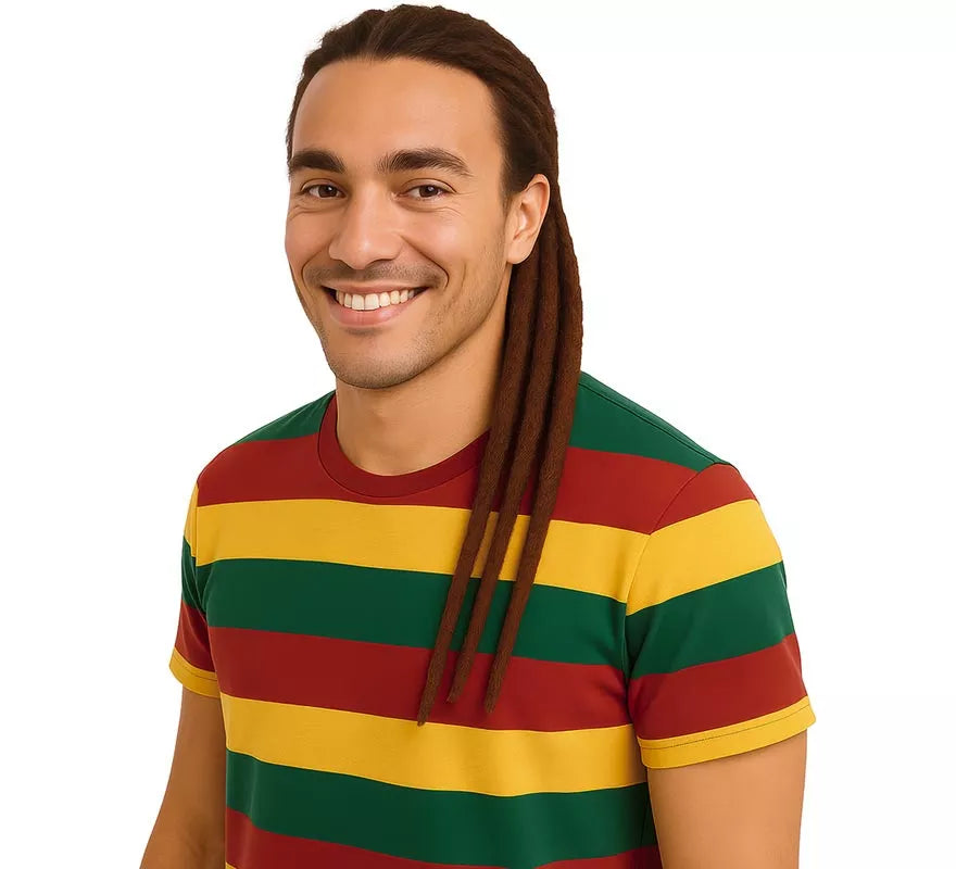Pack de 3 Mechones Rasta de 50 cm en varios colores