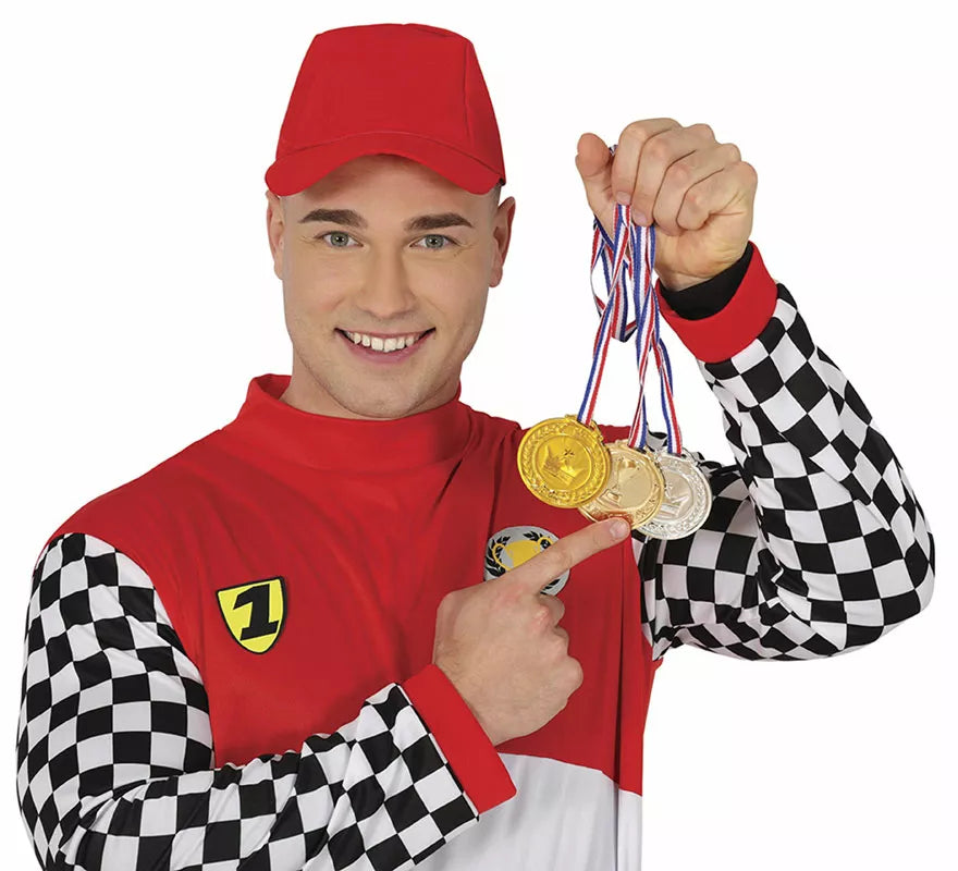 Translation missing: en.Pack de 3 Medallas: Bronce, plata y dorado de 7 cm