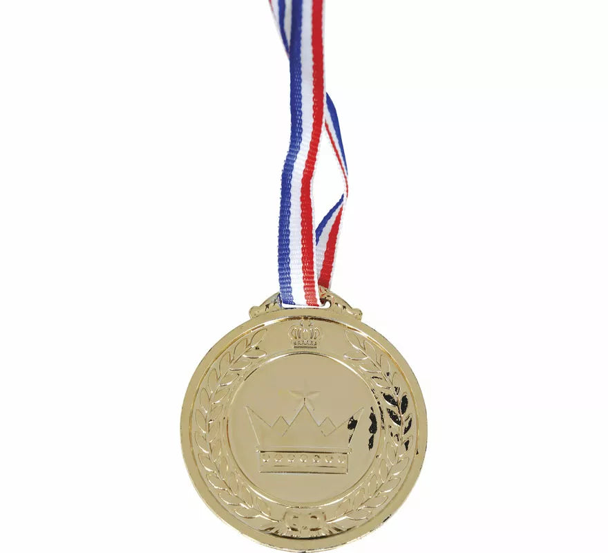 Pack de 3 Medallas: Bronce, plata y dorado de 7 cm