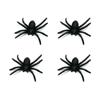 Pack de 4 Arañas negras