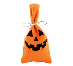 Pack of 4 Halloween fabric bags of 10x20 cm