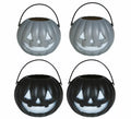 Pack de 4 Calabazas en colores surtidos de 5x6 cm