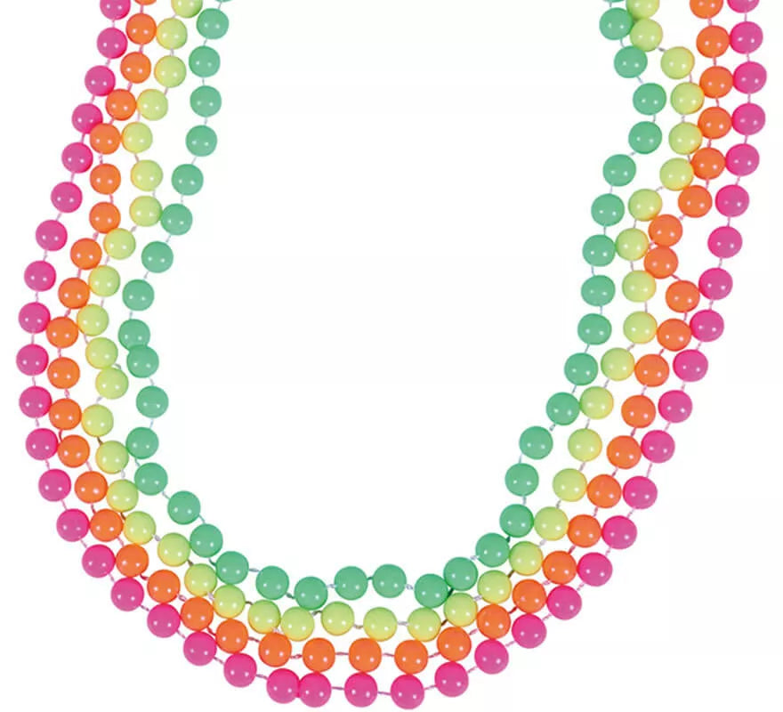 Pack de 4 Collares color Neón