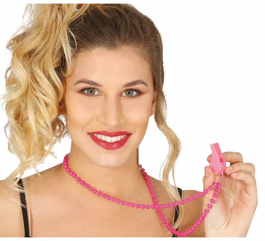 Translation missing: en.Pack de 4 Collares Neón con Silbato en colores surtidos
