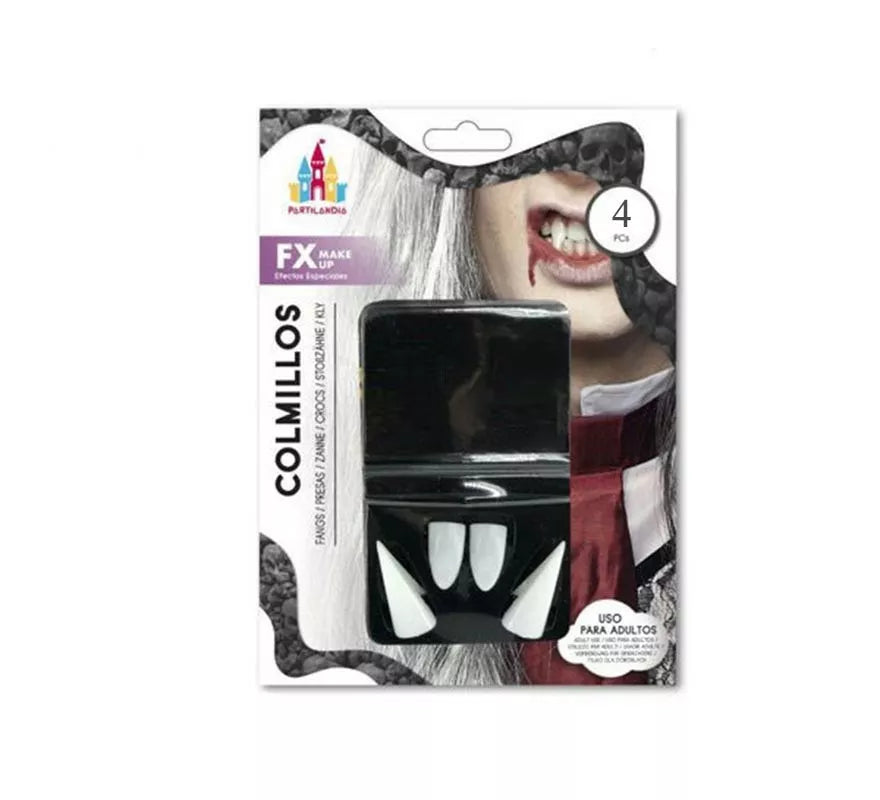 Translation missing: en.Pack de 4 Colmillos Vampiro
