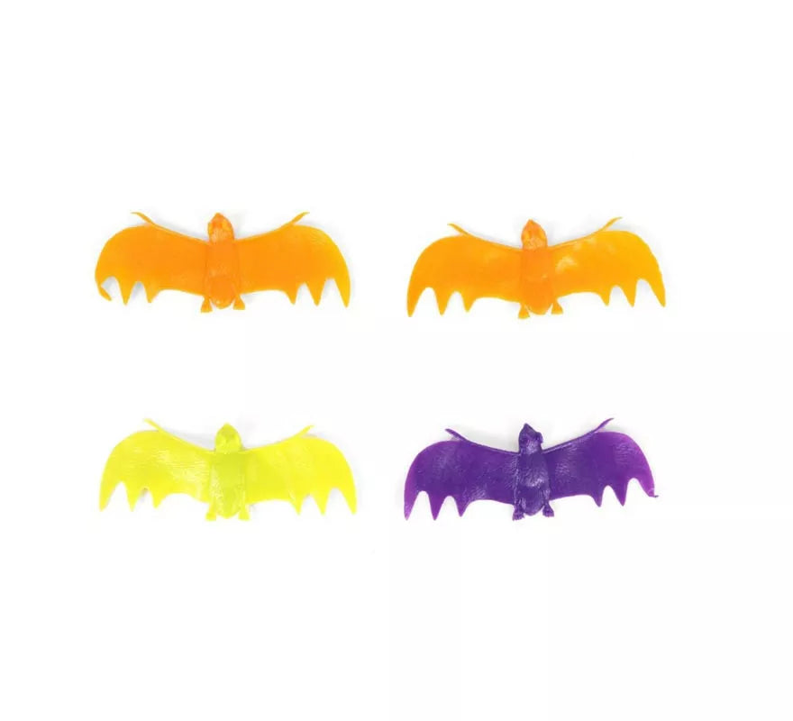 Translation missing: en.Pack de 4 Murciélagos multicolores decorativos