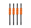 Pack de 4 Pajitas Calabaza negras
