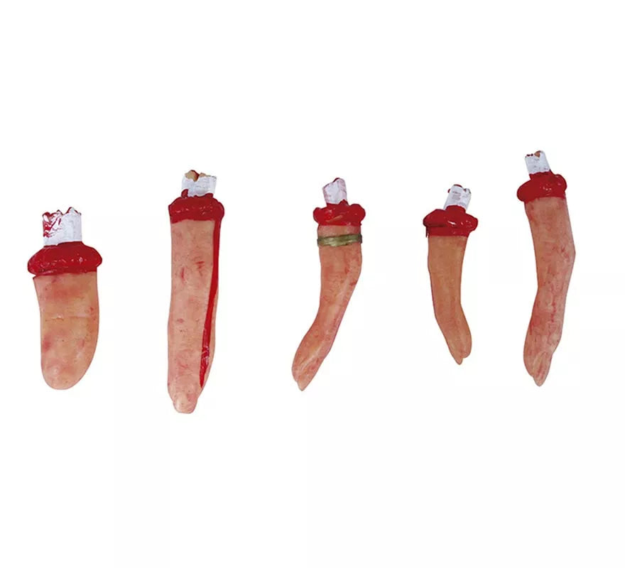 Pack de 5 dedos amputados