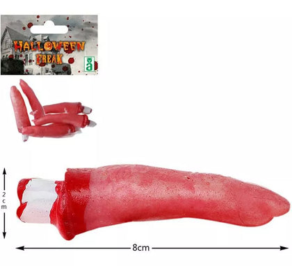 Pack de 5 Dedos Sangrientos 8 cm