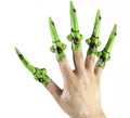 Pack de 5 Fundas de Uñas de Brujo Verde