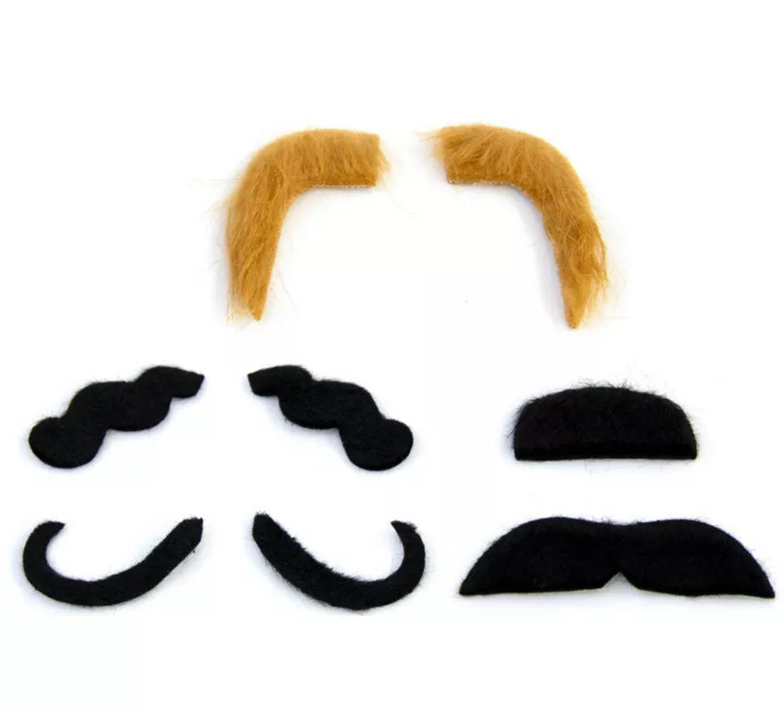 Translation missing: en.Pack de 6 Bigotes Surtidos
