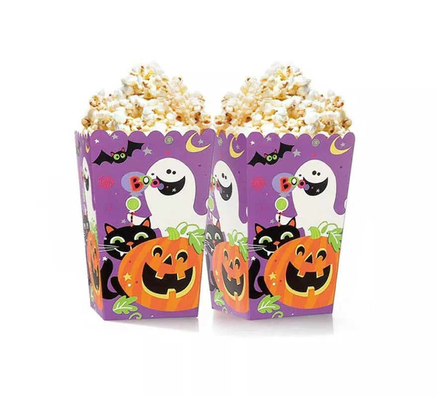 Translation missing: en.Pack de 6 Cajas de Palomitas Print Noche de Halloween