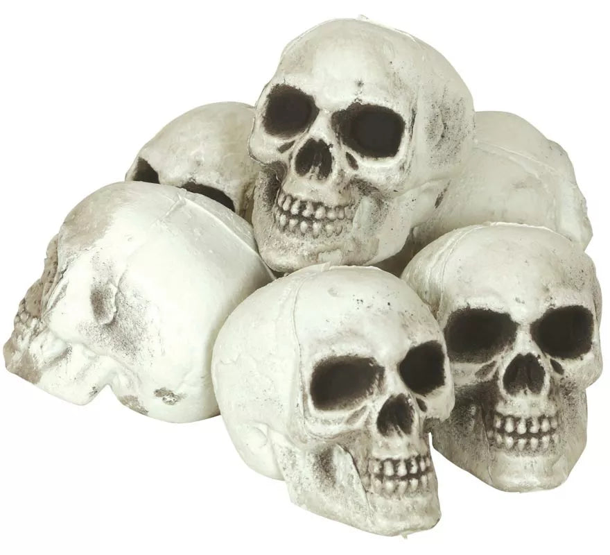 Translation missing: en.Pack de 6 Calaveras 8 cm