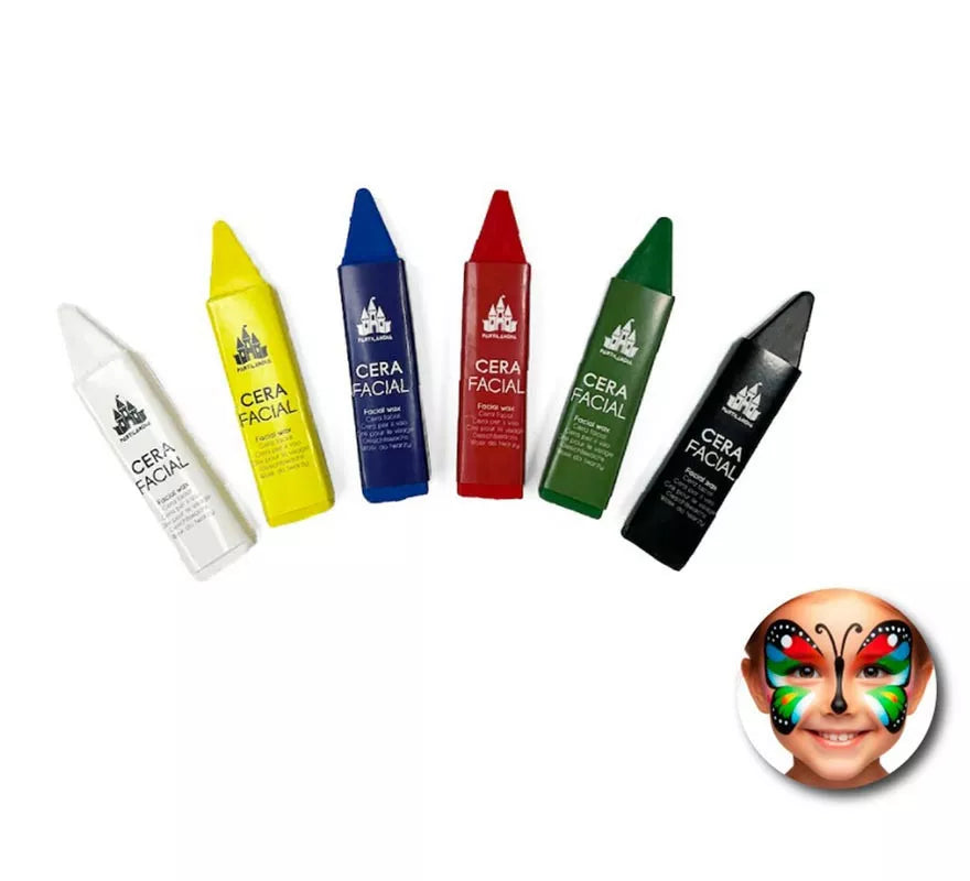 Translation missing: en.Pack de 6 Ceras Faciales Planas Fx
