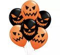 Pack de 6 Globos Calabaza Surtidos