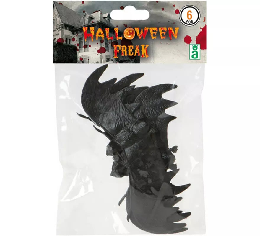 Pack de 6 Murciélagos 12 cm