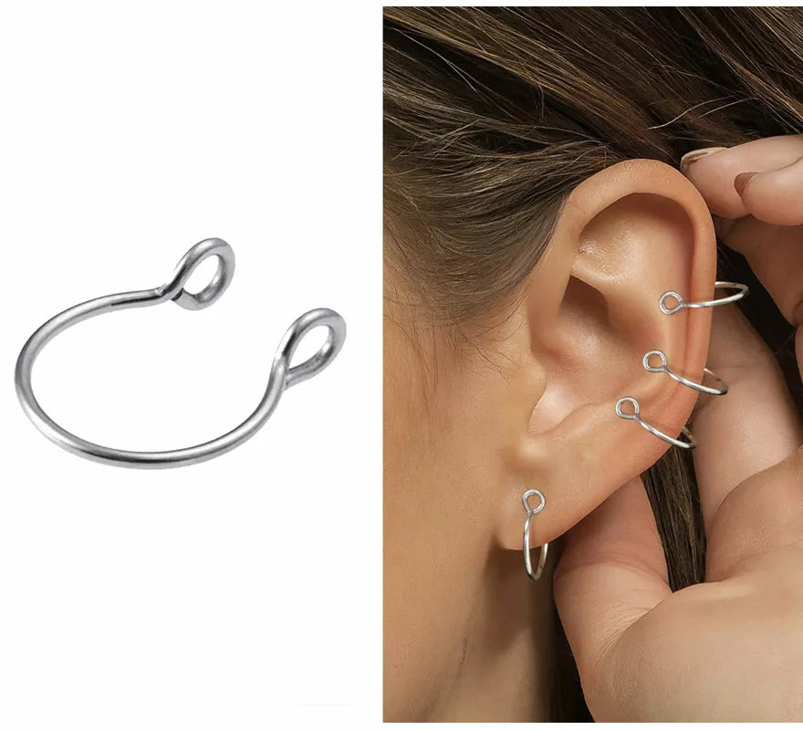 Translation missing: en.Pack de 6 Piercings metálicos