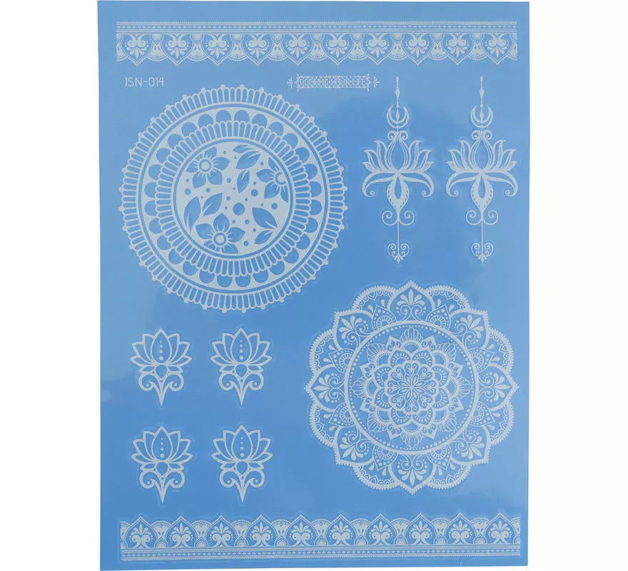 Pack de 6 Plantillas decorativas para Manos de 12X16 cm
