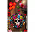 Pack de 6 Platos Catrina colorida de 23 cm
