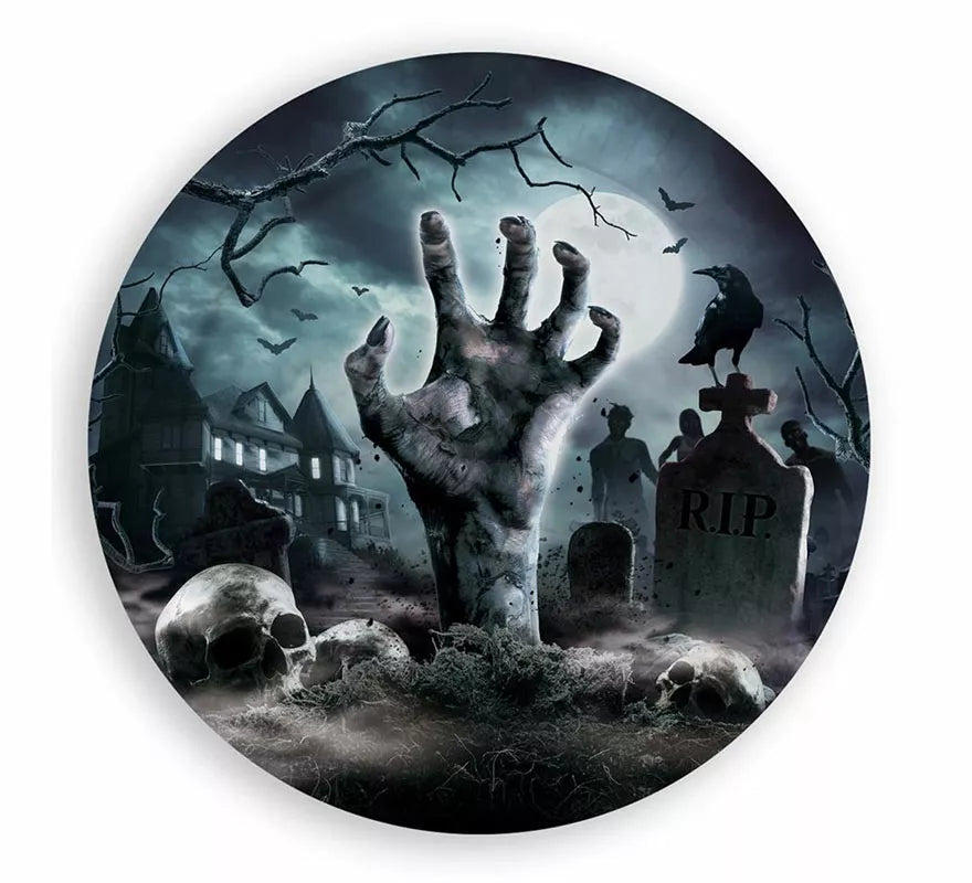 Pack de 6 Platos Cementerio de 23 cm