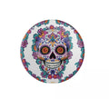 Pack de 6 Platos Día de los Muertos blanco de 18 cm