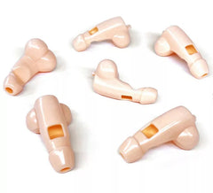 Pack of 6 Penis-shaped whistles