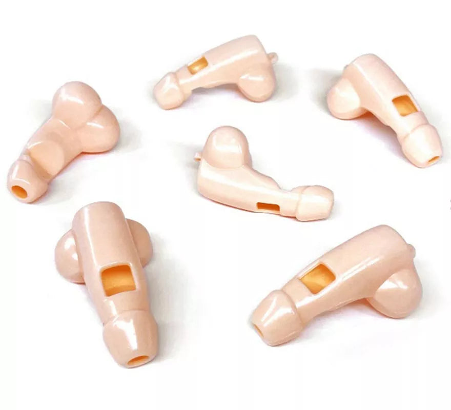 Translation missing: en.Pack de 6 Silbatos con forma de Pene