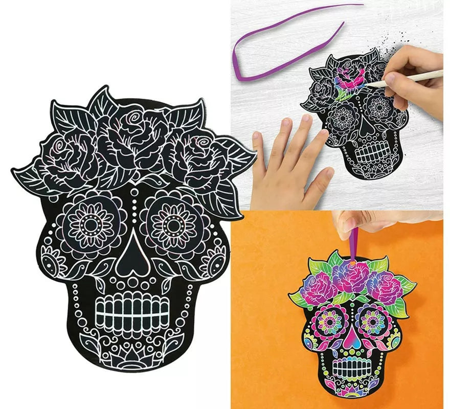 Translation missing: en.Pack de 6 Siluetas Mexicanas para Colorear 12 cm