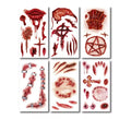Pack de 6 Tatuajes Heridas en modelos surtidos de 6,8 cm