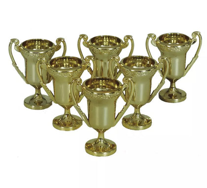 Pack de 6 Trofeos de 6 cm
