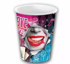 Pack of 6 Dangerous Harlequina Glasses of 240 ml (9 cm)