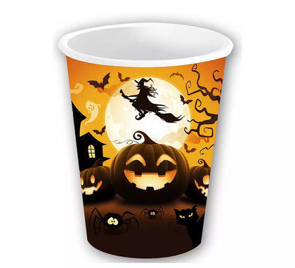 Pack de 6 Vasos Calabaza de 355 ml (11 cm)
