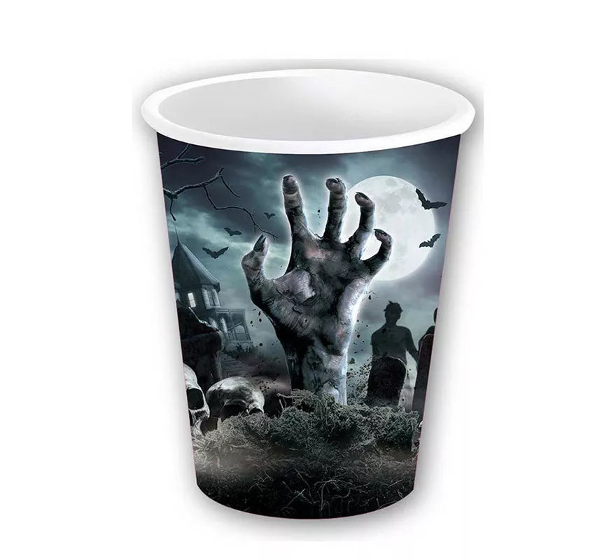 Pack de 6 Vasos Cementerio de 355 ml (11 cm)