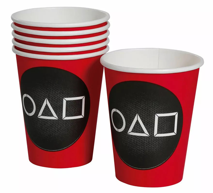Pack de 6 Vasos The Gamer de 355 ml (11 cm)